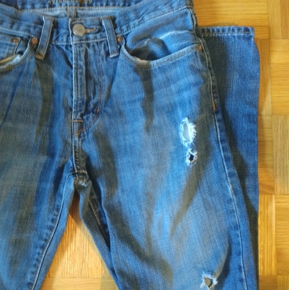 American Eagle Outfitters Aeo Jeans Original Straight 28/30 Jeans - Picture 8 of 9